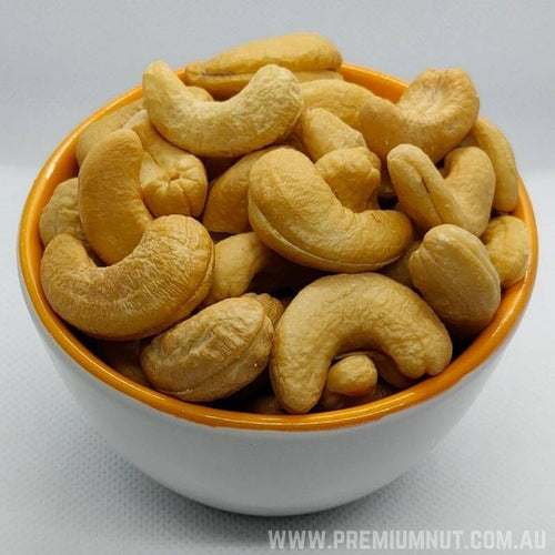 Roasted Unsalted Cashews Jumbo Size