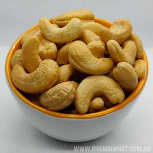 Roasted Unsalted Cashews Jumbo Size